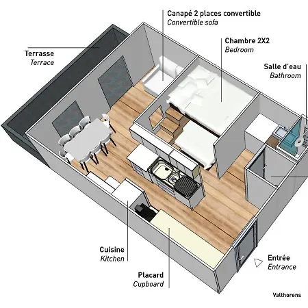 Centre Station: Altineige Cosy Pour 4 ואל טורנס