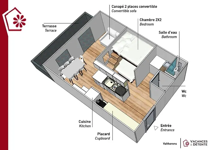 Centre Station: Altineige Cosy Pour 4 Val Thorens